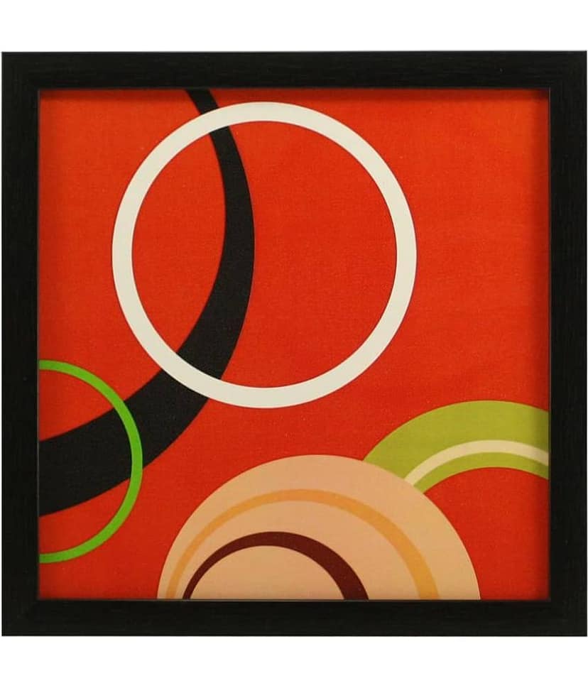 Indianara - Abstract Painting With Frame view 2