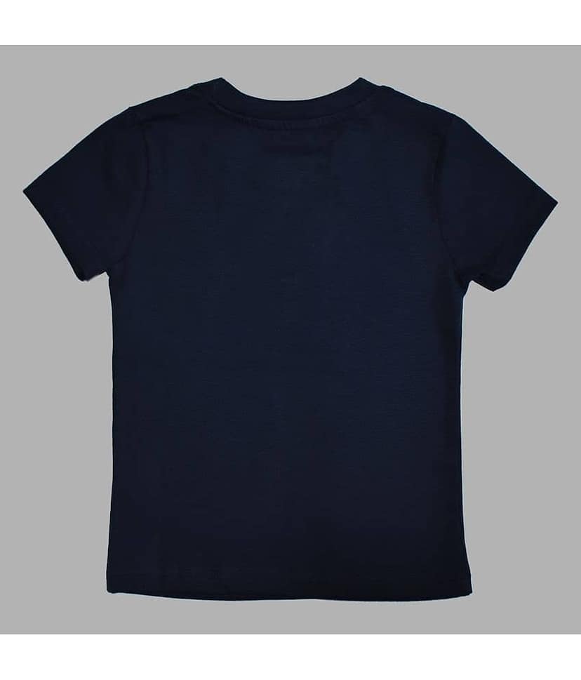 ETCHED DESIGN Pack of 1 Boys Cotton T-Shirt ( Multicolor ) view 4