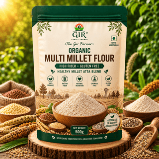 Organic Multi Millet Flour | High Fiber Gluten Free Healthy Millet Atta Blend