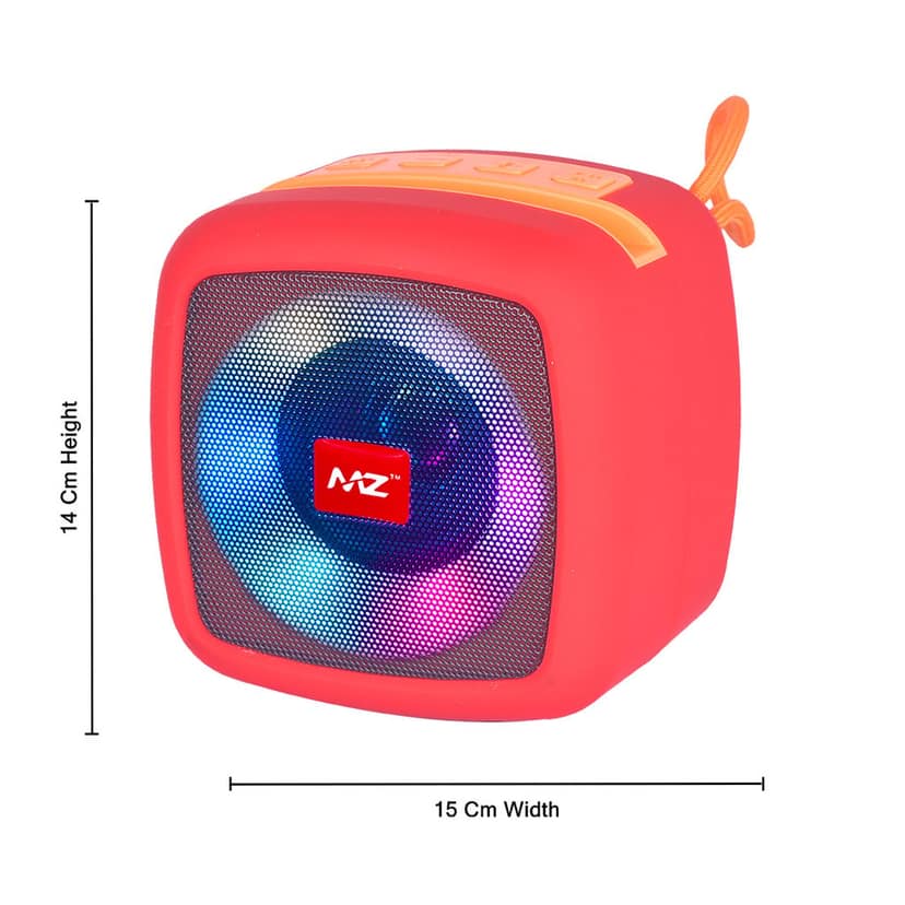 MZ Speaker with Mic | Portable Bluetooth Speaker | Speaker for Kids & Adults | Speaker With Mic | Speaker With Microphone | Bluetooth Speaker | Best Bluetooth Speaker | Portable Speaker view 4