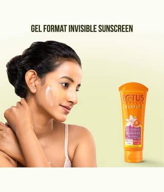 Lotus Herbals Safe Sun UV Screen Mattegel Spf-50 50g