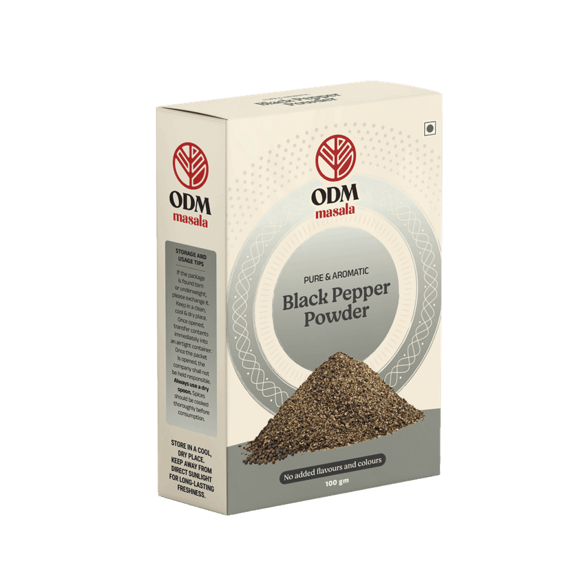ODM Masala Black Pepper Powder (Kali Mirch Powder) - Freshly Ground