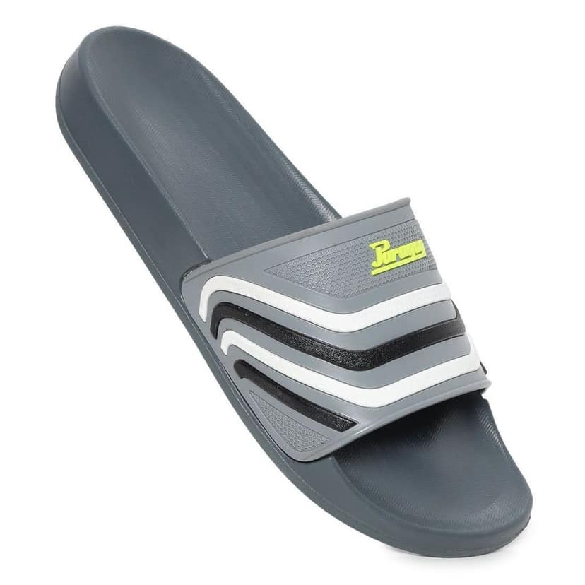 Paragon Men's Grey Slider (K10903G-GFG) view 5
