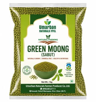 Umarban Naturals Green Moong (Sabut)