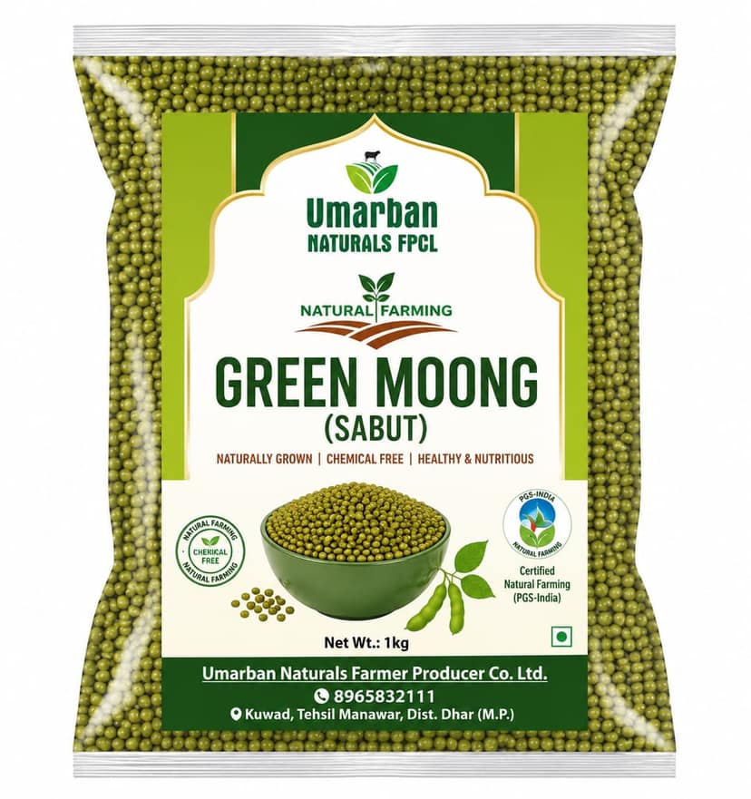 Umarban Naturals Green Moong (Sabut)
