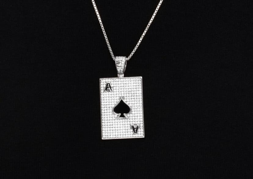 Ace Of Spades Pendant view 9