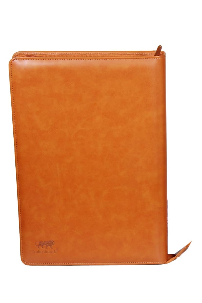 Sukeshcraft Pu Multiuse 30 File Sleeve for Documents, Certificates, Fixed deposit Receipt, Portfolio Legal Size Documents Holder for Sports, Office, Home, School view 2