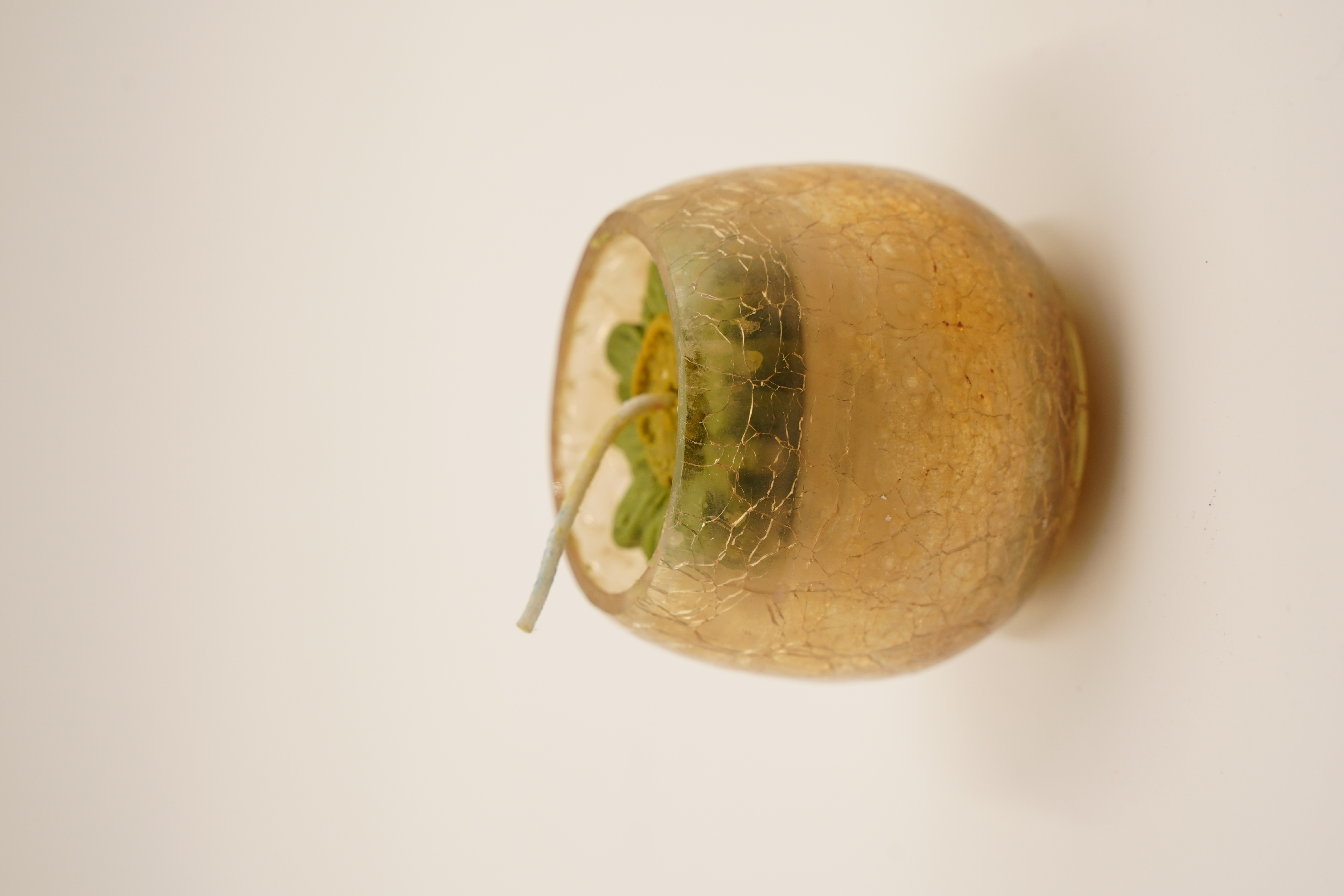 Golden Jar Scented Decorative Candle for Home and Festive Decor view 2
