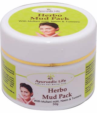 Ayurvedic Life Herbo Mud Pack Paste 50 Gm Pack of 1