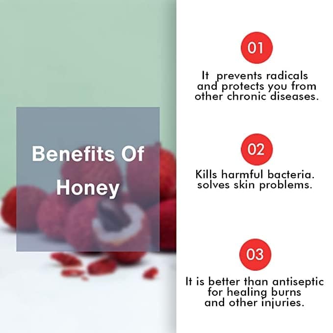 Honeyman Lychee Honey | Pure & Natural | Energy Booster 500 g view 4