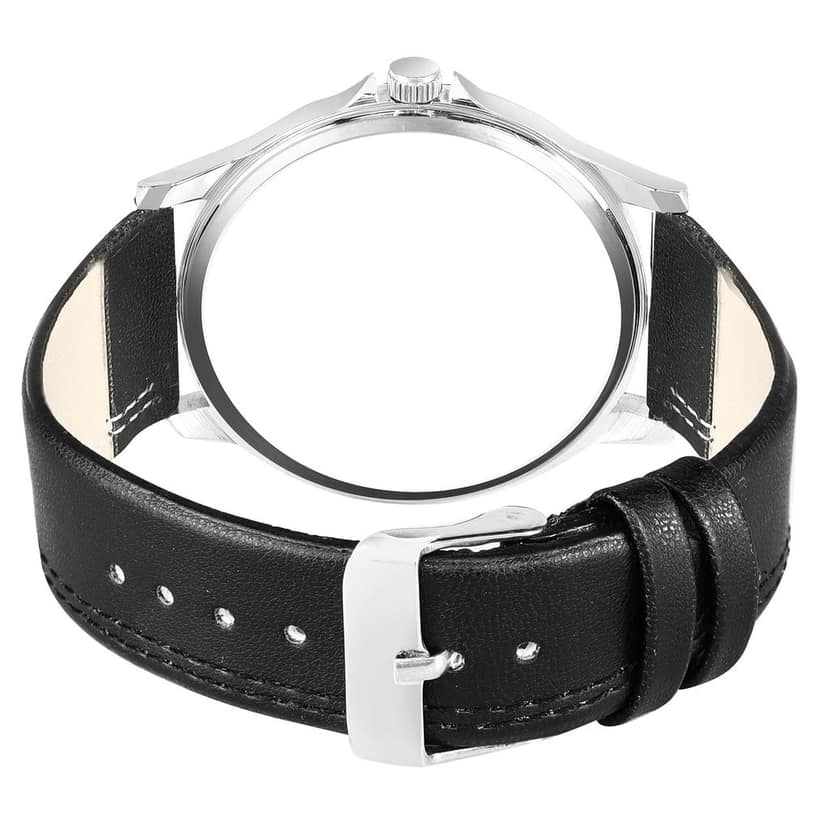 LOREM Black Stylish Dial Analog Watch for Men LR93-UF view 2