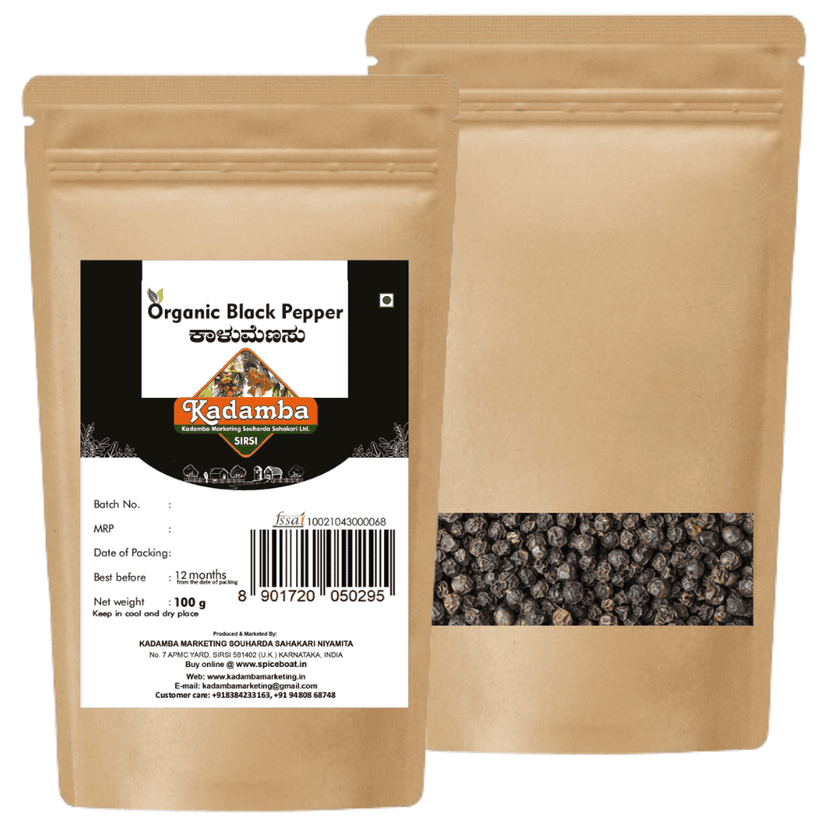 Black Pepper, 100gm view 3