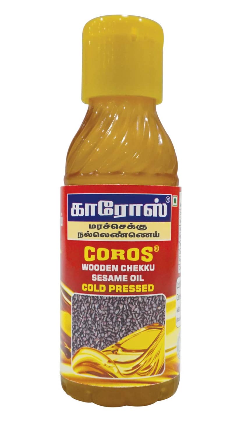 Coros (Wooden Chekku-Cold Pressed) Sesame Oil 100 Ml