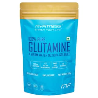 Myfitness 100% Pure Glutamine | 150g | Flavoured Glutamine Powder | 5000mg Per Serving | With Added Electrolytes