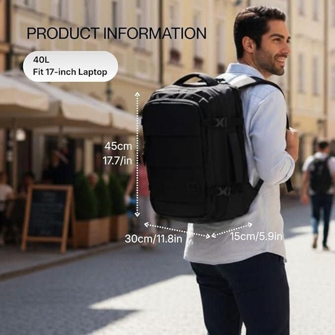 Impulse Premium Laptop Backpack Collection | Office, Travel, College & Business Backpack for Men & Women view 2