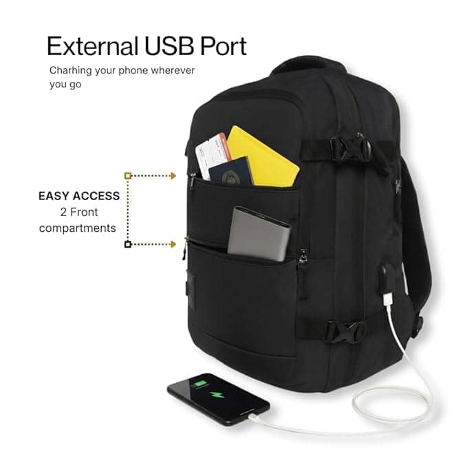 Impulse Premium Laptop Backpack Collection | Office, Travel, College & Business Backpack for Men & Women view 6