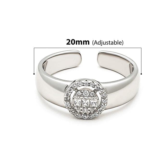 Silver Arabella Ring view 4