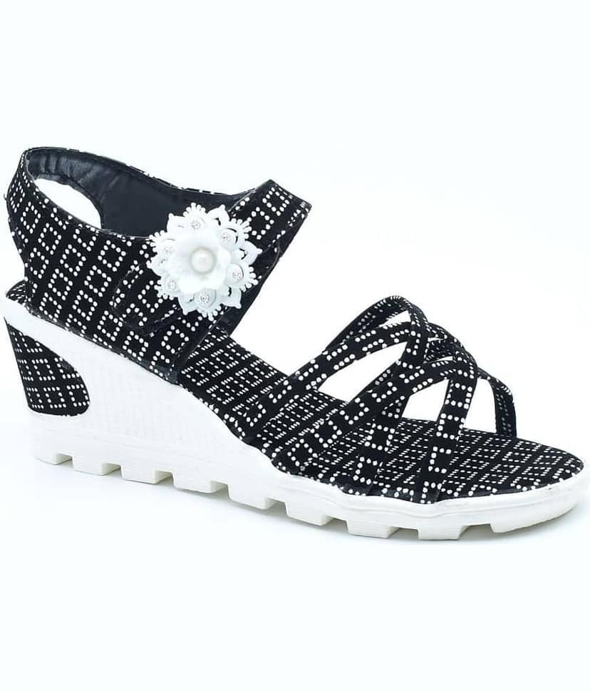 Dream Makers - Black Women's Sandal Heels view 2