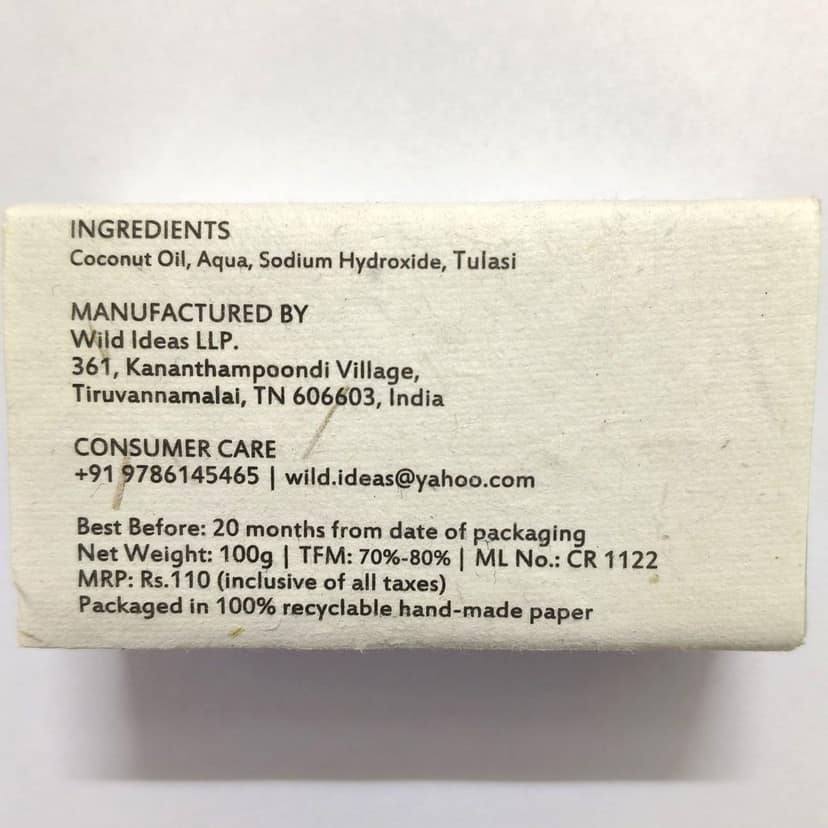 Wild Ideas Tulasi Body Soap (Set of 4) view 3