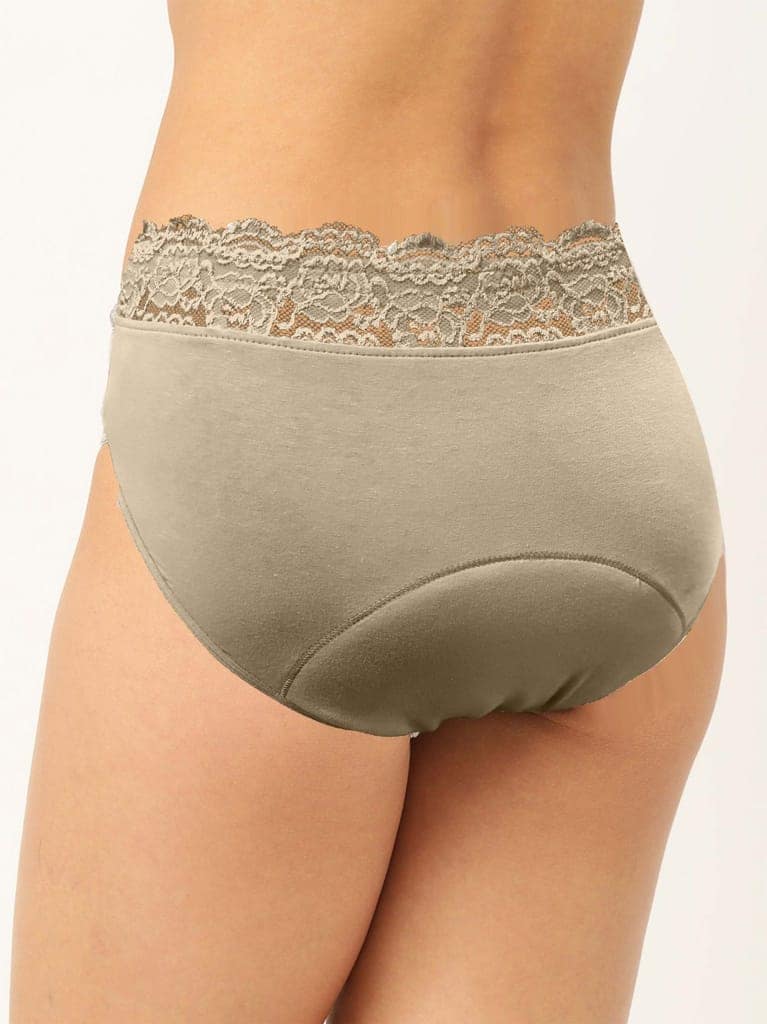 Teen Hipster Lenzing Modal Lace Period Underwear view 4