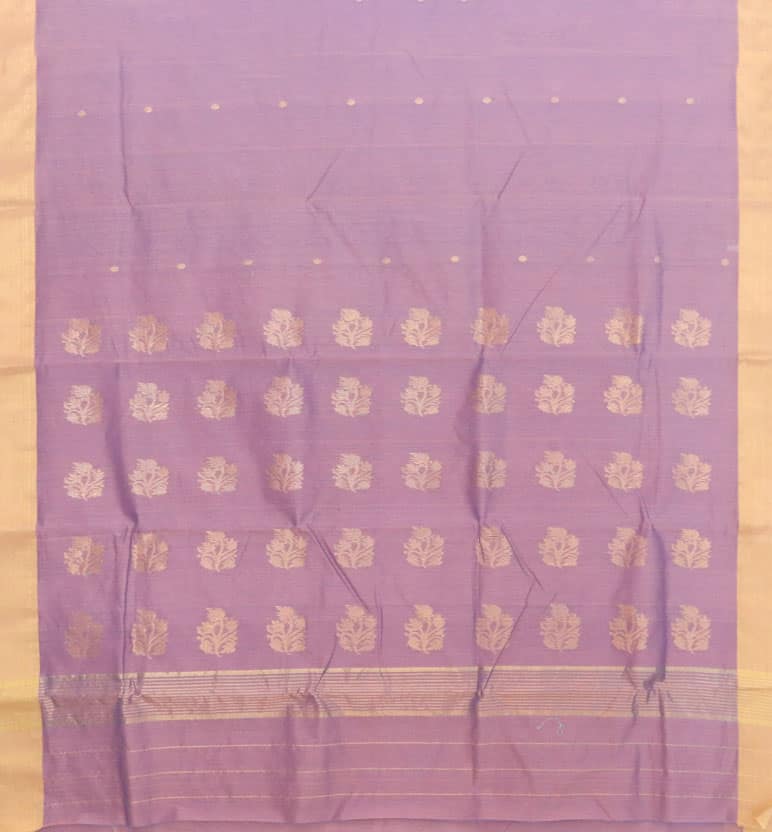 Handloom Chanderi Silk Cotton Saree view 2