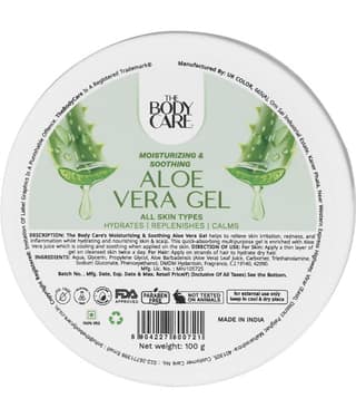 The Body Care Moisturizing & Soothing Aloe Vera Gel For Skin Type ( 100g)
