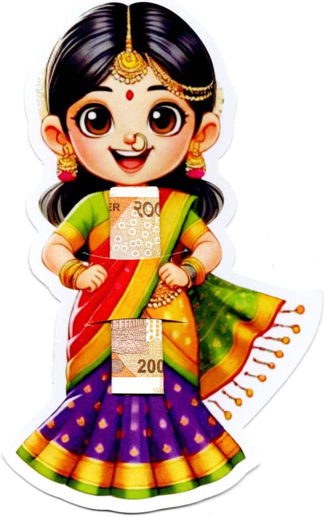 Kids Money Card Holder & Envelopes - 10 Pcs view 2
