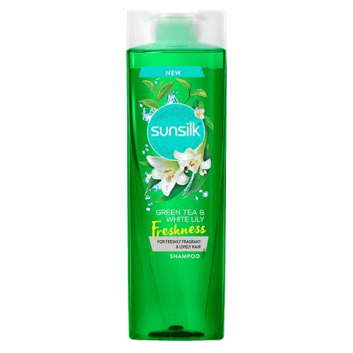 Sunsilk Hair Shampoo Green Tea And White Lily Freshness 195ml