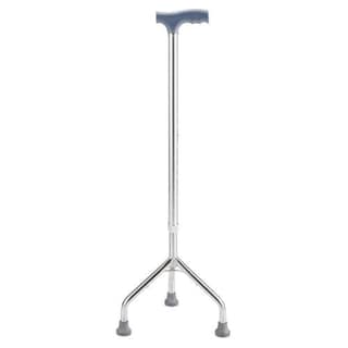 Premium Height Adjustable 3 Leg Walking Stick - 1 Unit - ASSORTED