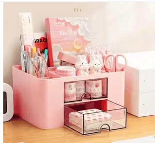 NXTBUY Makeup Organizer with Transparent Drawer – Cosmetic & Skincare Storage Box
