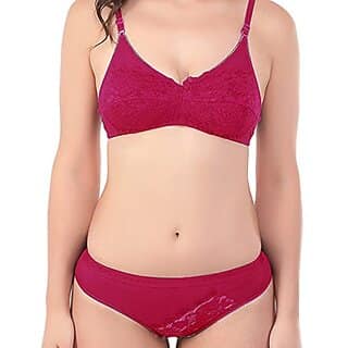 U-Light Women Non-Padded Bra &Amp; Panty Set | Regular Lingerie Set | Bra Panty Set view 2