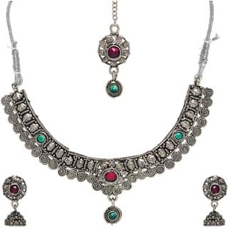 Hetprit Trendy Oxidised Beautiful Jewellery Set For Woman