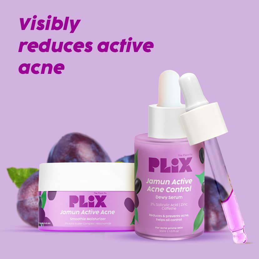 Jamun 2% Salicylic Acid Exfoliating Face Serum | For Active Acne & Blackheads __Pro Pack__ view 5