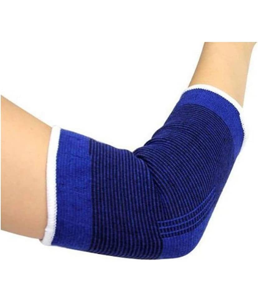 NJ STAR Blue Elbow Supports