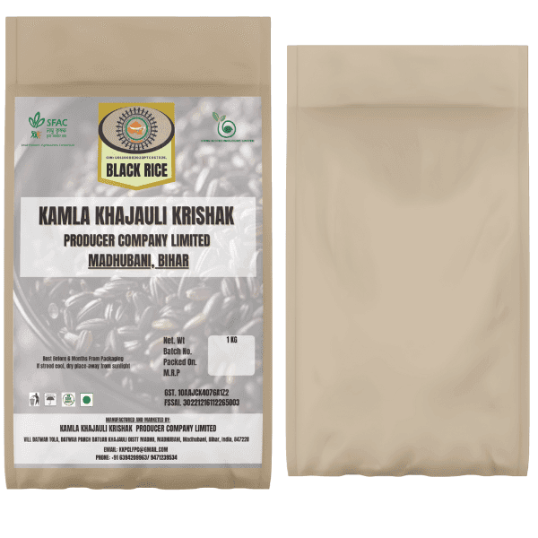 KAMLA KHAJAULI BLACK RICE - 1 KG view 4
