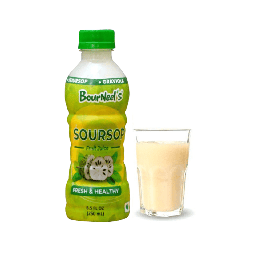 BourNeel's® Soursop Fruit Juice 250ml Pack of 1 | Graviola Laxman Phal Fruit Pulpy Juice Drink | High Vitamin C | view 3