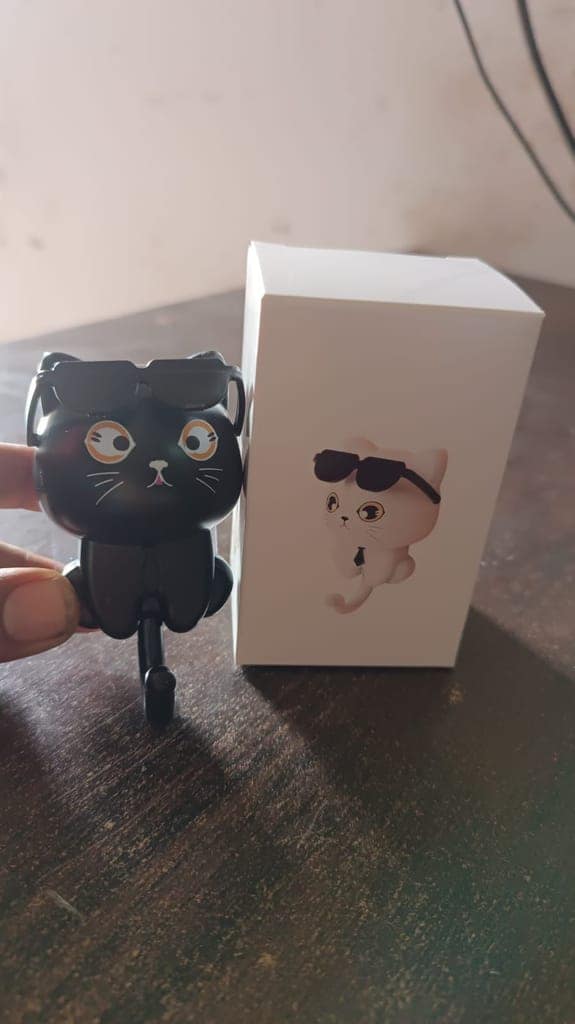 Cat Hook for Wall, Cute Cat Key Hook with Sunglasses (1 Pc) view 6