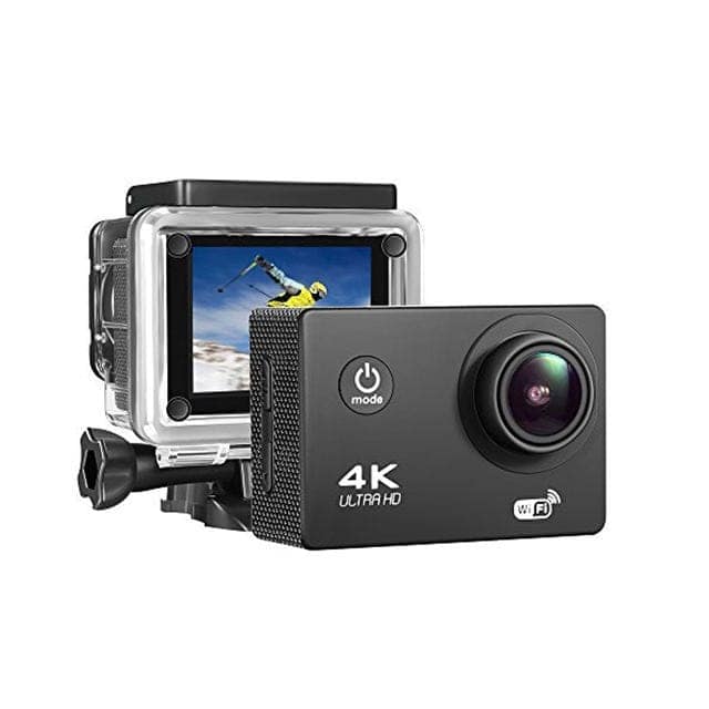 AUSHA 4K Waterproof Action Cam with Wi-Fi & 170° Wide-View Lens for Diving, Bike, and Outdoor Sports view 4