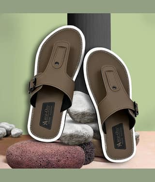 Squash Green Men's Thong Flip Flop