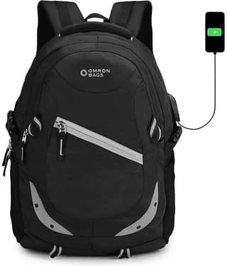 OMRON BAGS 35 Ltrs Black Laptop Bags