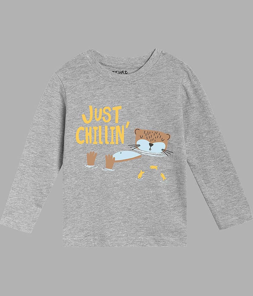 ETCHED DESIGN Pack of 1 Boys Cotton T-Shirt ( Multicolor ) view 4