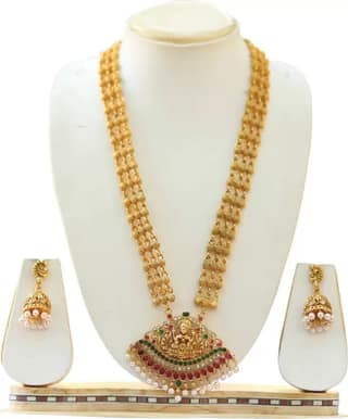 Alloy Gold-plated Multicolor Jewel Set (Pack of 1)