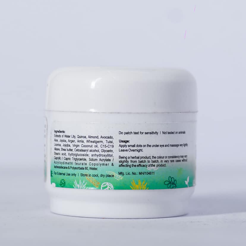 Vishwaswami Ayurveda Under Eye Gel Cream, 20 gm view 2