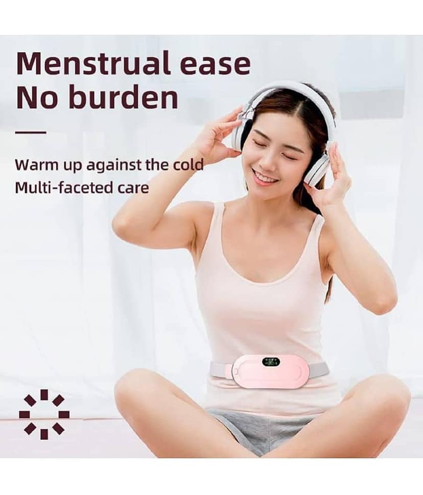 Gk Boss Period Cramp Relief Massager & Heating Pad for Period Cramps Pain Relief Machine for Women view 2