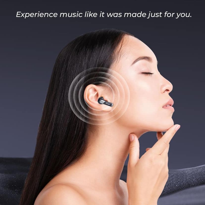 iGear ANC Pro Wireless in-Ear Earbuds with Active Noise Cancellation, Quad Mic Support for ENC Mode, EDR Chipset with Google Assistant and Siri Support, and Auto-Connect Feature view 4