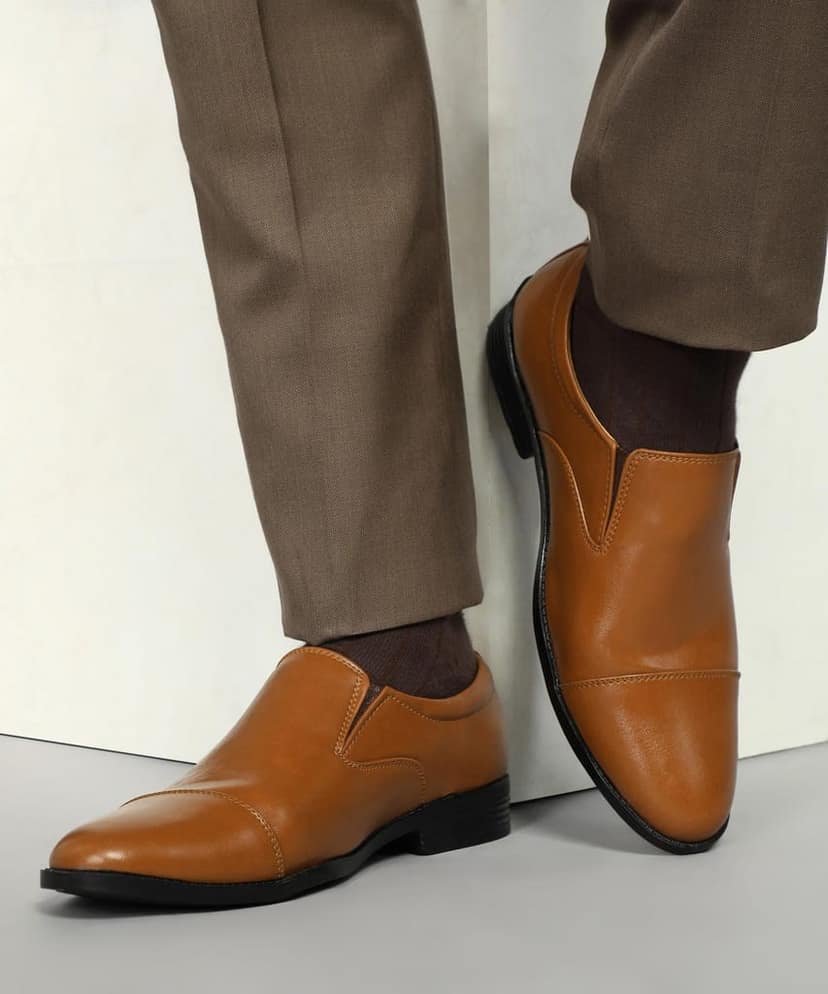 Paragon Men Formal Shoes | Smart & Sleek Design | Comfortable Sole with Cushioning | Daily & Occasion Wear view 2