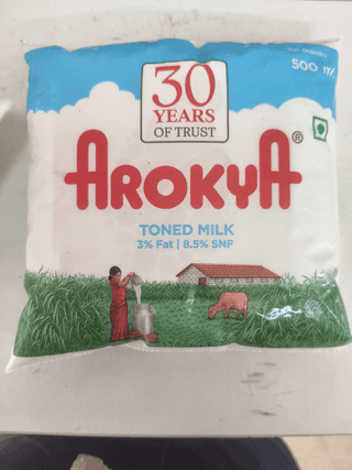 Toned milk