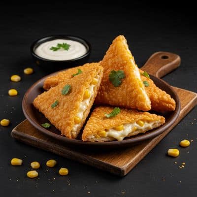Cheese Corn Triangle