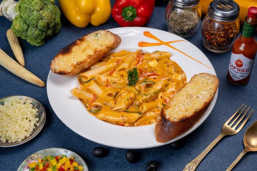 One Pot Fajita Penne Pasta