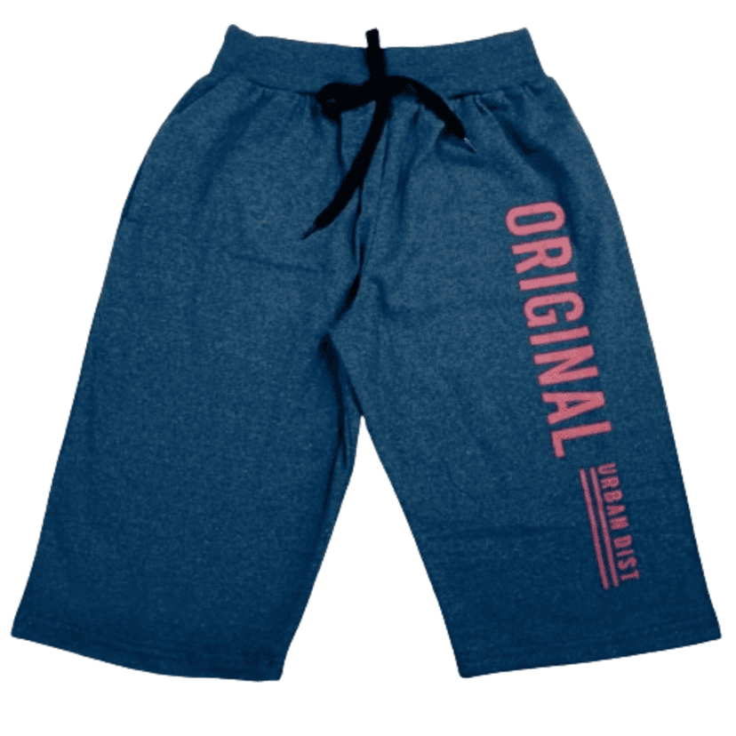 Boys Plain Threefourth Shorts 4pk view 4